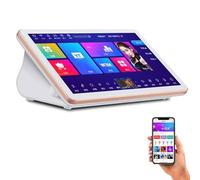 Karaoke System with Touch Screen, Mixer and Echo Function, WiFi and App Connectivity, Smart Karaoke Player for Movies and Live Broadcasts, 15.6-Inch Display