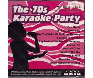 Karaoke-The 70s Party (2006, Sony) - Pop muzik, In the summertime, Seasons in the sun, I'm on fire..