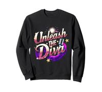 Karaoke Unleash The Diva Sweatshirt