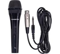 Karaoke USA OM189 Professional Dynamic Karaoke Microphone | Durable Detachable Corded Mic with 6.3mm (1/4") to XLR Plug | Clear, Balanced Sound for Karaoke Machines, PA Systems & Events