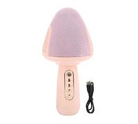 Karaoke Wireless Microphone Metal Handheld Mic Karaoke Machine Eliminate Original Singing Function for Party,Home Karaoke, Church, Weddings