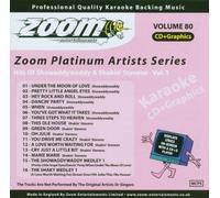 Karaoke - Zoom Platinum Artists Series Vol.80: Hits of Showaddywaddy and Shakin' Stevens Vol.1/+Graphics