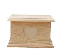 KARAOT Pet Ashes Urn,Pet Urns For Dogs Ashes,Wooden Ashes Casket,Pet Ashes Holder With Picture Frame,Pet Cremation Box For Dogs Cats Ashes.