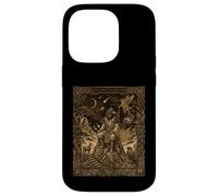 Karasu Tengu Tarot Card Celestial Yokai Myth Case for iPhone 14 Pro