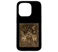 Karasu Tengu Tarot Card Celestial Yokai Myth Case for iPhone 15 Pro
