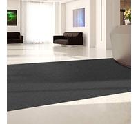 KARAT Hong Kong Dirt Trapper Runner, Non-Slip, Charcoal, 100 cm x 100 cm