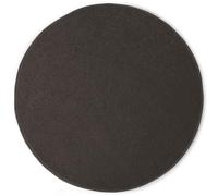 KARAT Round Rug Diameter 50 cm Mud - Modern Fluffy Velour Short Pile Rug for Children's Room - Play Mat, Children's Rug Crocodile