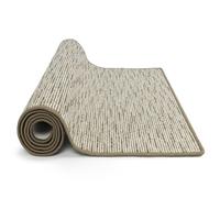 KARAT Rug Runner Geneva - Carpet Runner Made to Measure - Sold by the Metre - Hallway Rug - Kitchen Runner - Rug for Kitchen, Hallway & Living Room (80 x 250 cm, Beige)