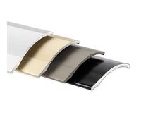 KARAT Stair Nosing Edge Profile, Transition Strips, Angle Profiles for Floors, Steps, Stairs and Walls (Adjustment Profile - Sahara, 1000 x 38 x 11 mm - Self-adhesive)