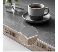 KARAT Table Protector Film Transparent Matt with Bevelled Edges Made to Measure Tablecloth Choice of Size Imperial 90 x 165 cm