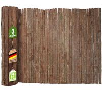 Karat Tree Bark Natural Screening Fence Roll, Privacy Screen Protection Fence, for Garden, Balcony and Patios, Wind and Sund Protection Fence (100 x 300 cm)