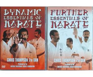 KARATE 1-2 COMPLETE COLLECTION BY THE BRITISH TRADITIONAL KARATE ASSOCIATION / 1. DYNAMIC ESSENTIALS OF KARATE / 2. FURTHER ESSENTIALS OF KARATE = ULTIMATE 2x DVD UK SET