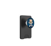 Karate Bear in Action Costume for the Brave and Bold PopSockets PopWallet for MagSafe