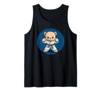 Karate Bear in Action Costume for the Brave and Bold Tank Top