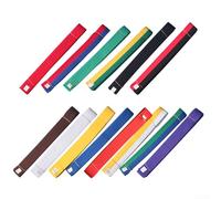Karate Belt 280cm Reinforced Judo for taekwondo Sash Double Layer Core Kids Adults Competition White Yellow Green Blue Red Black Brown Purple(Purple)