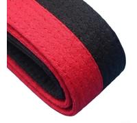 Karate Belt 280cm Reinforced Judo for taekwondo Sash Double Layer Core Kids Adults Competition White Yellow Green Blue Red Black Brown Purple(Red-black)
