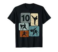 Karate Birthday 10 Years Boys Martial Arts Girl Karate T-Shirt