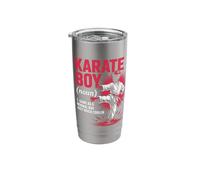 Karate Boy Noun Same As A Normal Boy Just Much Cooler Stainless Steel Insulated Tumbler