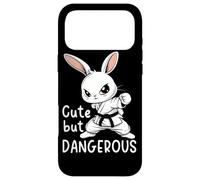 Karate Bunny Cute but Dangerous Funny Martial Arts MMA Case for iPhone 17 Pro Max