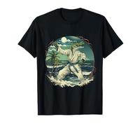 Karate Crocodile Animal MMA Taekwondo Martial Arts Jiu-Jitsu T-Shirt