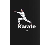 KARATE-Cuaderno tamaño A5, 100 Hojas de líneas: kumite