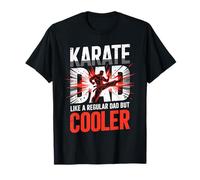 Karate Dad Like A Regular Dad But Cooler Hero T-Shirt