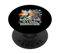 Karate Dad To A Small Hurricane Martial Arts Sparring PopSockets Adhesive PopGrip