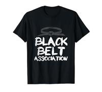Karate Design for Martial Arts Fighter - Belt Association Value Graphic T-Shirt, Men, Black, M