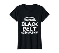 Karate Design for Martial Arts Fighter - Belt Association Value Graphic T-Shirt, Women, Black, XL
