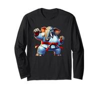 Karate Elephant Mastery Long Sleeve T-Shirt