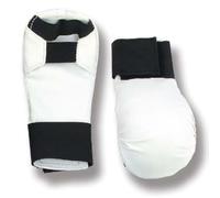 Karate Elite Competition Sparring Mitts White - Large