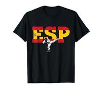 Karate ESP Spain Flag & Shotokan - Martial Arts T-Shirt
