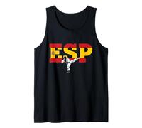 Karate ESP Spain Flag & Shotokan - Martial Arts Tank Top