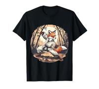 Karate Fox Animal MMA Taekwondo Martial Arts Jiu-Jitsu T-Shirt