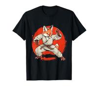 Karate Fox Animal MMA Taekwondo Martial Arts Jiu-Jitsu T-Shirt