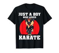 Karate gifts for boys - Just a Boy who loves Karate for Kids T-Shirt