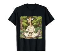 Karate Giraffe Animal MMA Taekwondo Martial Arts Jiu-Jitsu T-Shirt