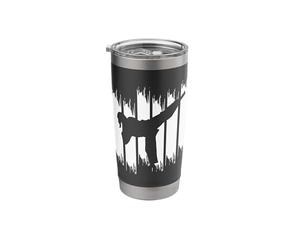 Karate Girl Karateka Karate Training Stainless Steel Insulated Tumbler