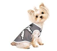Karate-highkick-icon Print Dog Shirt Summer Lightweight Pet T Shirts Soft Breathable Stretchy Cats Dogs Tee Shirt
