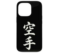 Karate Japanese Kanji Characters Martial Arts Calligraphy Case for iPhone 13 Pro