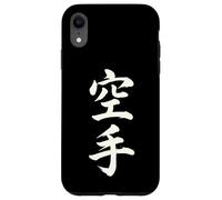 Karate Japanese Kanji Characters Martial Arts Calligraphy Case for iPhone XR