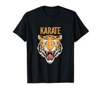 Karate Japanese Karateka Tiger T-Shirt