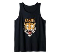Karate Japanese Karateka Tiger Tank Top