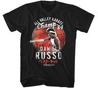 Karate Kid All Valley Champ 84 Daniel LaRusso Men's T Shirt Great Movie Black