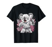 Karate Koala Animal MMA Taekwondo Martial Arts Jiu-Jitsu T-Shirt