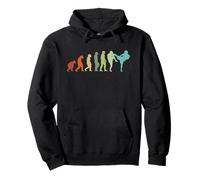 Karate Kung-Fu Evolution Kickboxer Muay Thai MMA Kickboxing Pullover Hoodie