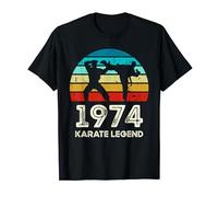 Karate Legend 1974 Vintage style born in 1974 50th birthday T-Shirt