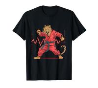 Karate Leopard Animal MMA Taekwondo Martial Arts Jiu-Jitsu T-Shirt