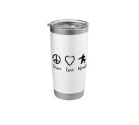Karate Love Karate Instructor Training Stainless Steel Insulated Tumbler