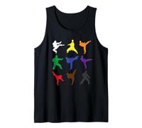 Karate martial arts Rank belt theme - MMA Tank Top